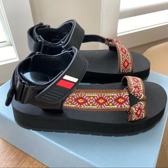 Prada Nomad Sandals Sale 2025 - Main Image